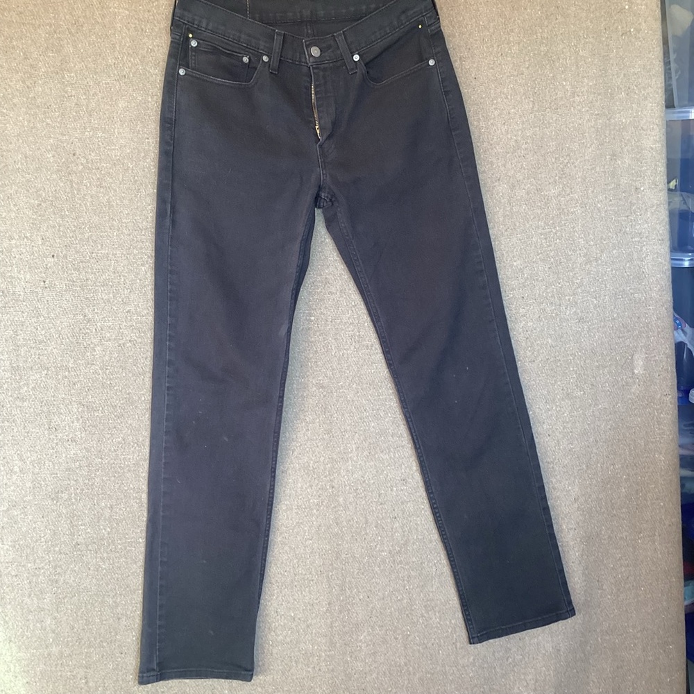 Levi’s 514 black jeans 31 x 31